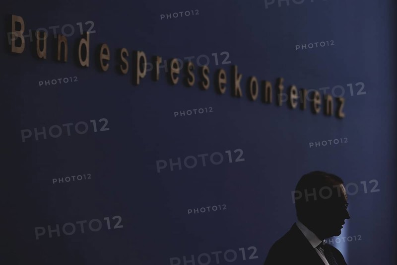 Friedrich Merz, CDU party chairman, at the Federal Press Conference on the consequences of Solingen. Berlin, 27.08.2024