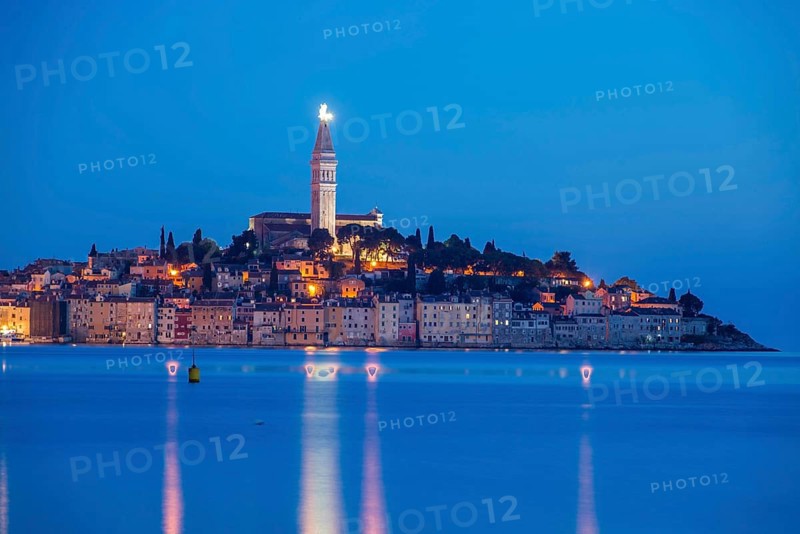 Rovinj is a town in Croatia on the west coast of the Istrian peninsula, Croatia, Europe