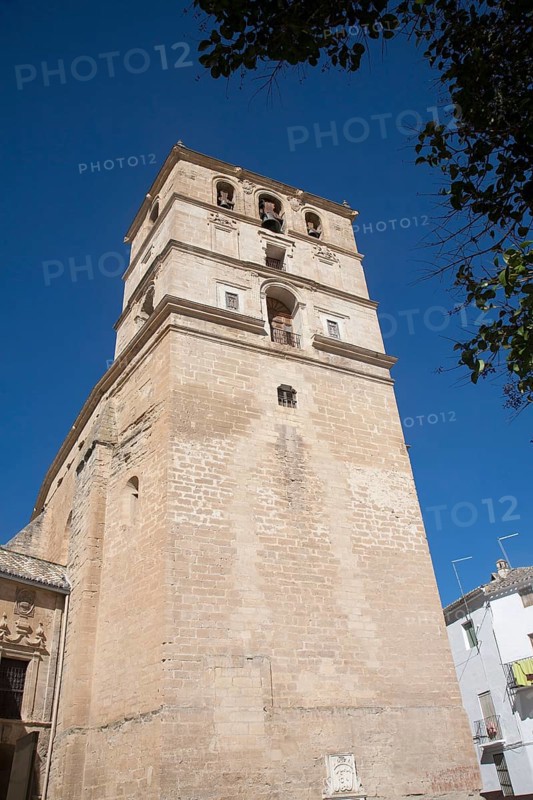 Church of La Incarnation, Iglesia Mayor de Santa Maria de la Encarnacion, Alhama de Granada, Spain, Europe