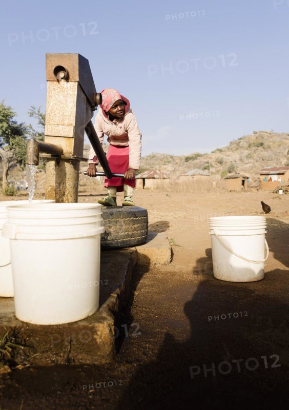 Waterhole in the community of Maraban Dare, in the state of Plateau, 07/02/2024