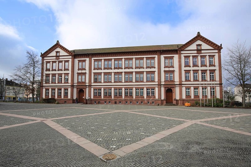 New town hall built in 1879, parade ground, Pirmasens, Palatinate Forest, Rhineland-Palatinate, Germany, Europe