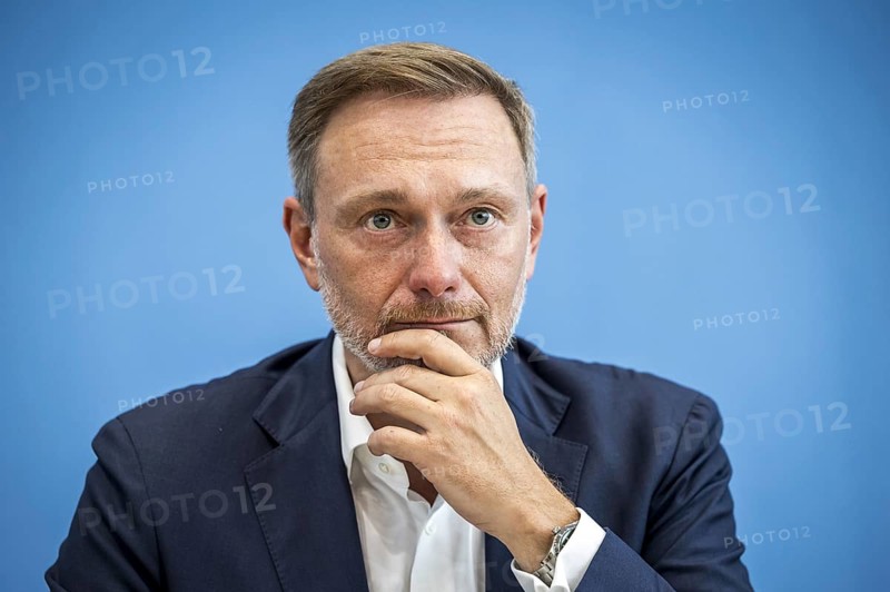 Presentation of the government draft for the 2025 federal budget at the Federal Press Conference by Christian Lindner (FDP), Federal Minister of Finance