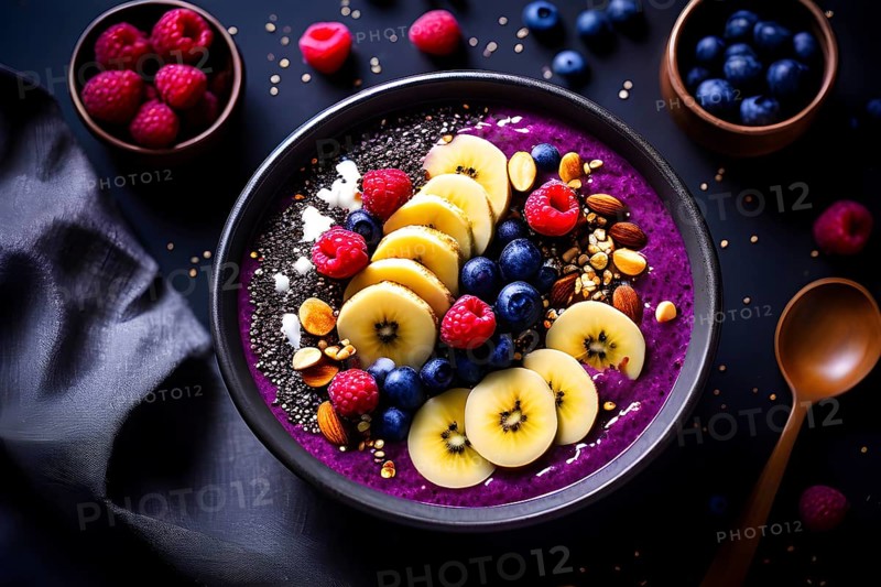 Lively and healthy mood food, AI generated, AI generated