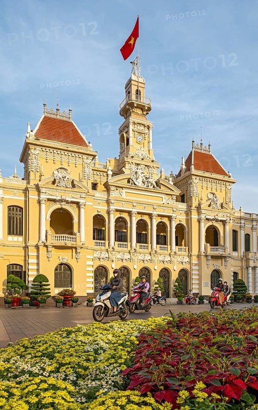 Ho Chi Minh City Hall, Saigon, Vietnam, Asia