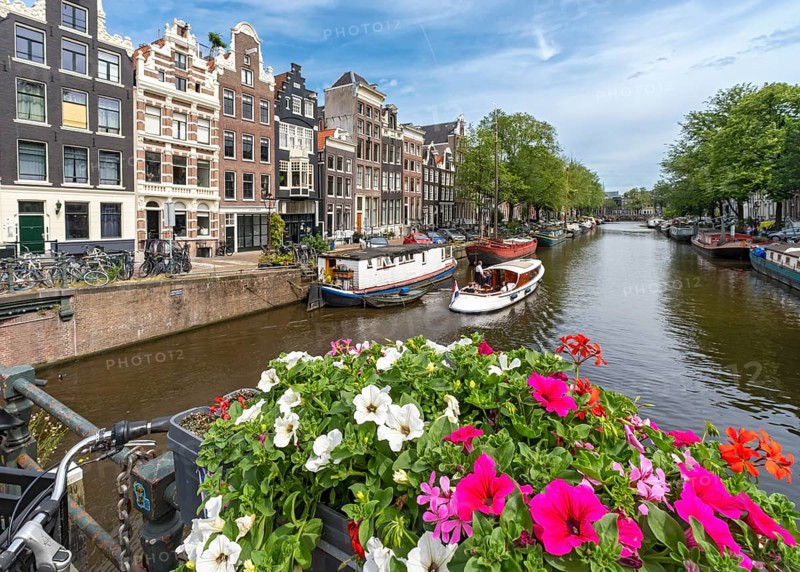 Keizersgracht canal, Negen Straatjes, Amsterdam, Netherlands