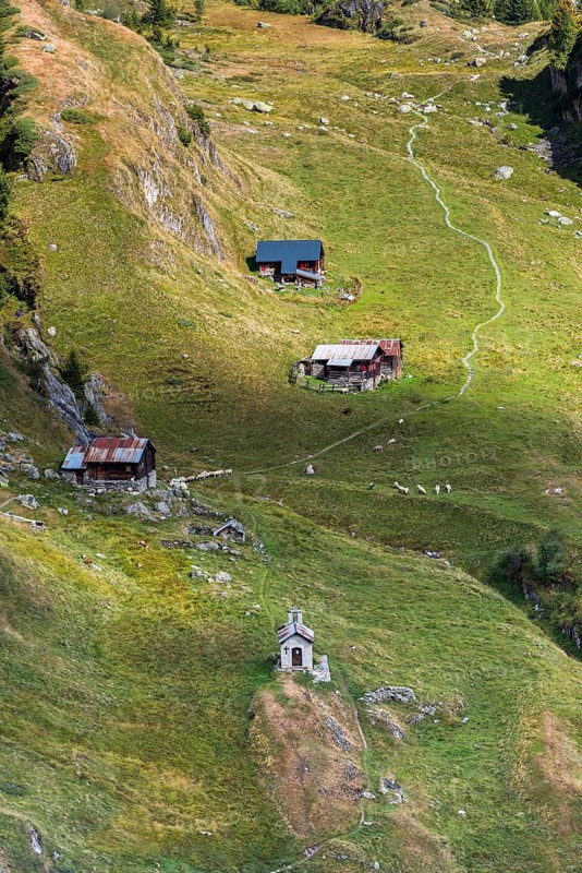 The UNESCO Panorama Trail from Belalp to Riederfurka, chapel, mountain village, hiking, hiking trail, hike, tourism, Valais, Switzerland, Europe