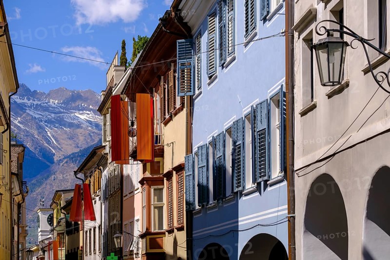 Lauben, Laubengasse, Merano, South Tyrol, Italy, Europe
