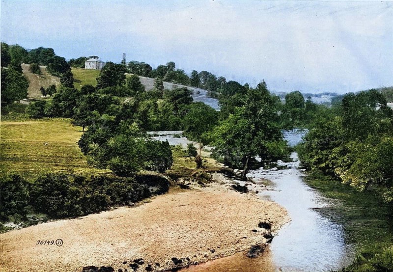 Avondale, County Wicklow, Ireland. Residence of Charles Stewart Parnell, 1846-1891, Irish patriot and politician, Historic, digitally restored reproduction from a 19th century original, Record date not stated