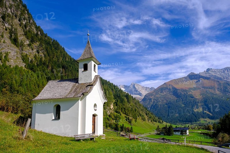 Kelderkapelle, Vals, Hinterten Olperer, Valser Tal, Valser Tal Natura 2000 nature reserve, Wipptal, Tyrol, Austria, Europe