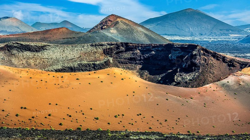 2016, Timanfaya National Park, Lanzarote, Fire Mountains of Timanfaya National Park, Montanas del Fuego, ESP, Spain, Canary Islands, Canary Islands, Atlantic Ocean, Lanzarote, biosphere reserve, volcano, volcanism, volcanic island, lava fields, island, recording date, Europe