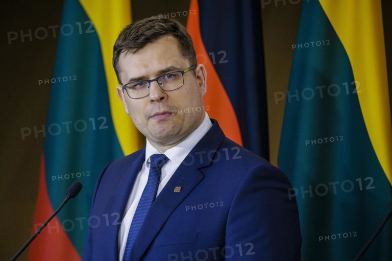 Minister of Defence of Lithuania, Laurynas Kasciunasdie, Vilnius, 08.04.2024