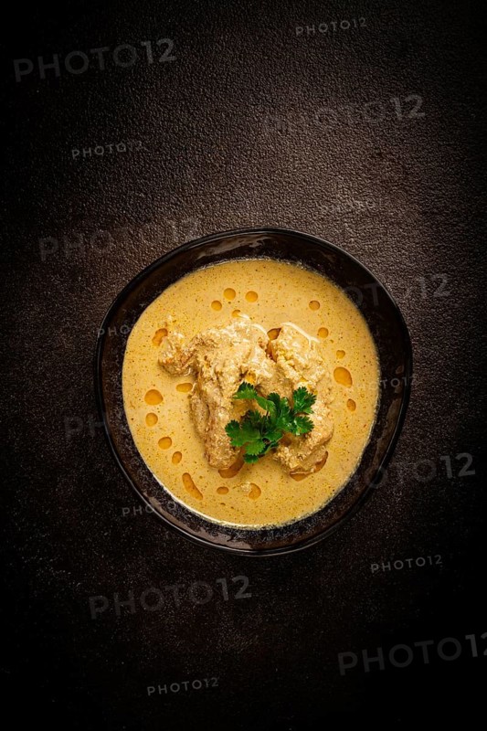 Satsivi, chicken in walnut sauce Baghe, cold dish, Georgian cuisine, homemade, no people