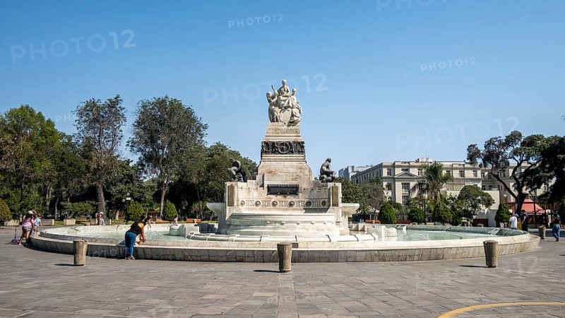 Pool of the Centennial of Independence, Park of the Exposition, Lima, Peru, South America
