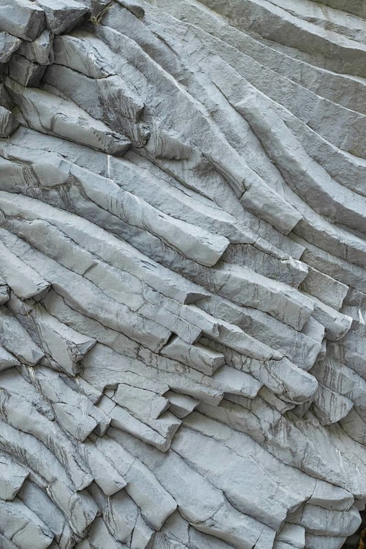 Rock formations, Alcantara gorge, Castiglione di Sicilia, Sicily, Italy, Europe