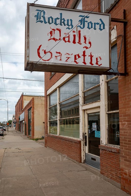 Rocky Ford, Colorado, The office of the Rocky Ford Daily Gazette, a small-town newspaper in southeast Colorado. More than 2, 000 local newspapers across the United States have closed in recent years