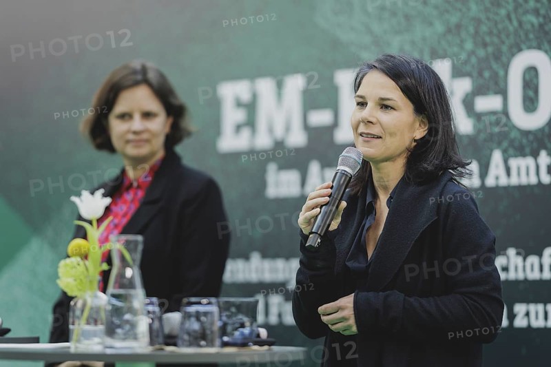 Annalena Bärbock (Alliance 90/The Greens), Federal Foreign Minister, photographed at the kick-off event for the European Football Championship in Berlin, 1 February 2024 / Photographed on behalf of the Federal Foreign Office