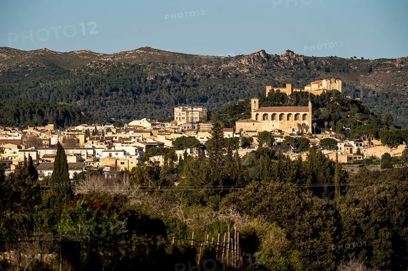 The village of Artà, in the north-east of the island, Majorca, Spain, Europe