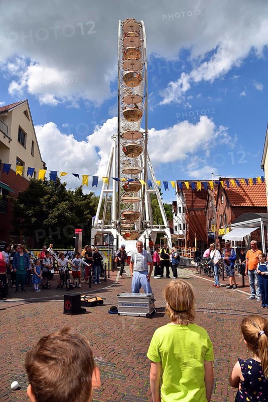 Europe, Germany, Hamburg Metropolitan Region, Lower Saxony, Stade District, Buxtehude, Old Town, Fair, Europe