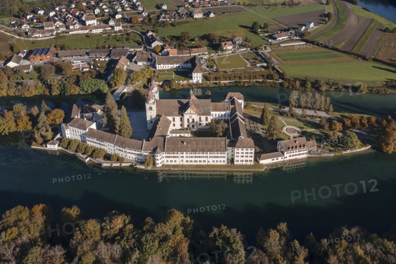 Rheinau Abbey Church, Rheinau, Canton of Zurich, Switzerland, Rheinau, Canton of Zurich, Switzerland, Europe
