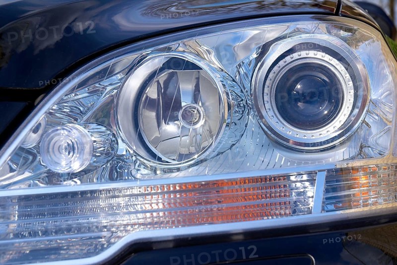 Mercedes, Headlights, Hamburg, Hamburg, Federal Republic of Germany