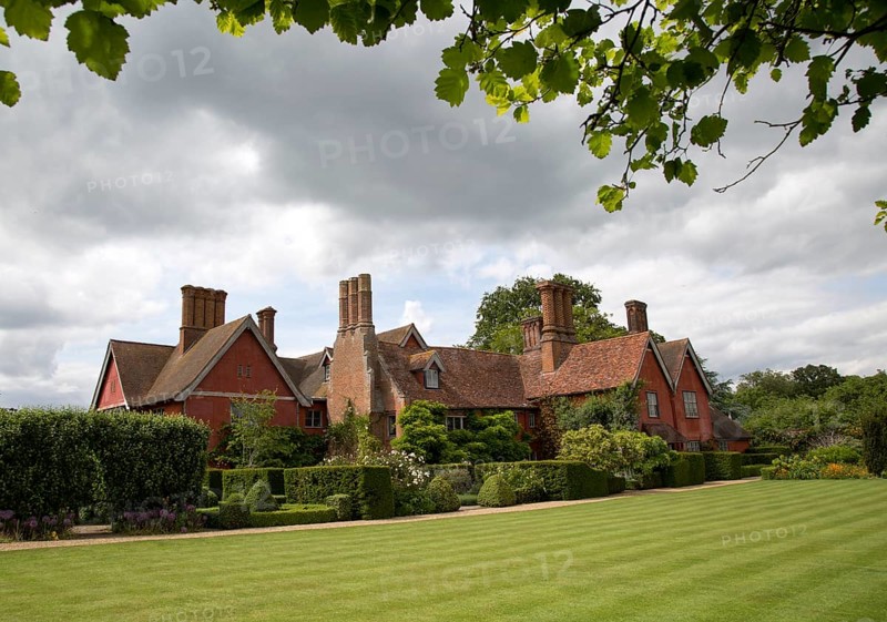 Wyken Hall house and gardens, Suffolk, England, UK