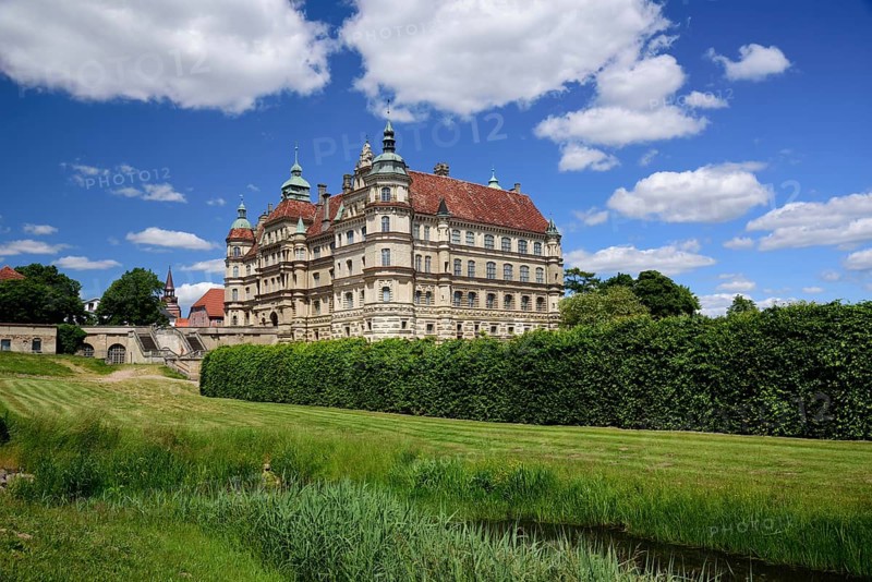 Europe, Germany, Mecklenburg-Western Pomerania, Güstrow, Güstrow Castle, built in the 16th century, Renaissance building, Güstrow, Mecklenburg-Western Pomerania, Germany, Europe