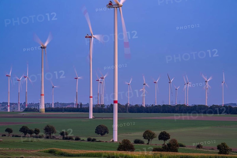 Wind farm, south of the village of Helmern, belongs to Bad Wünnenberg, Paderborn district, OWL, North Rhine-Westphalia, Germany, Europe