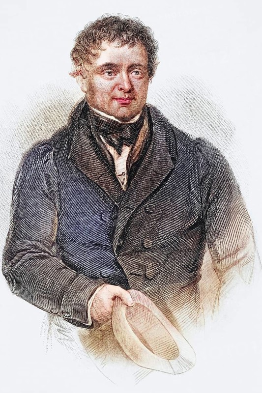 Daniel O'Connell aka The Liberator, 1775 to 1847, First of the great nineteenth-century Irish leaders in the British House of Commons, Illustration from Gallery of Historical Portraits, published c. 1880, Historical, digitally restored reproduction from a nineteenth-century master, Record date not stated