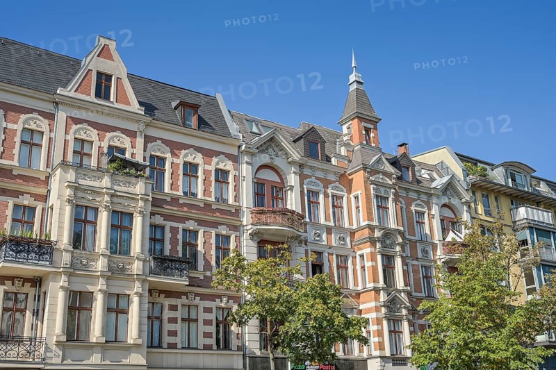 Old building, Rheinstraße, Friedenau, Berlin, Germany, Europe