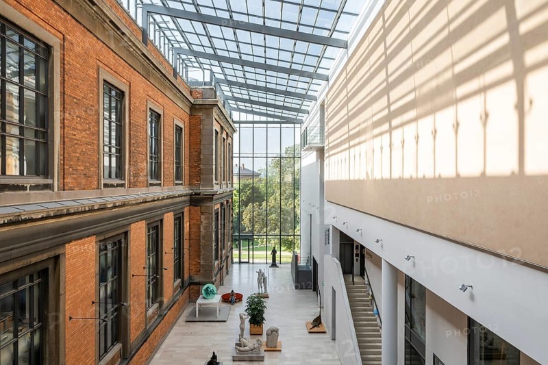 State Museum of Art, Statens Museum for Kunst, SMK, National Gallery and extension by Anna Maria Indrio with sculpture collection, contemporary architecture, Copenhagen, Denmark, Europe
