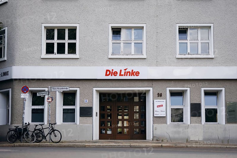 The party headquarters of the Left Party, in the Karl Liebknecht House in Kleine Alexanderstraße in Berlin, 19/08/2024