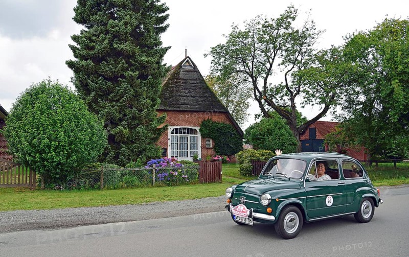 Europe, Germany, Lower Saxony, Lower Elbe Classics, classic car tour, Fiat 770S, year of construction 1972, Europe