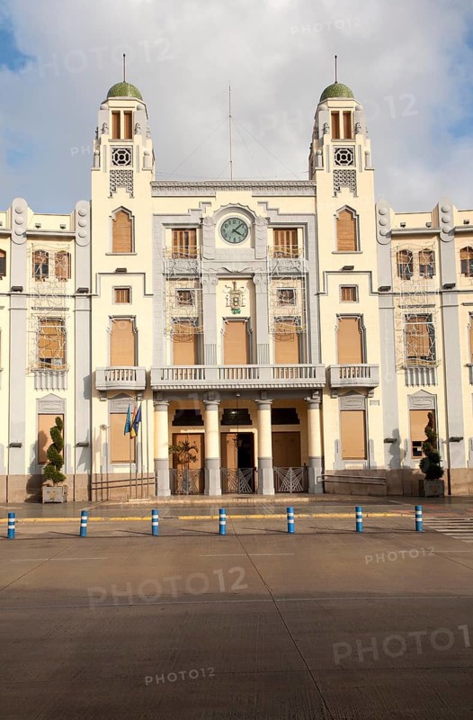 Palacio de la Asamblea architect Enrique Nieto, Plaza de España, Melilla, Spain, north Africa, Europe