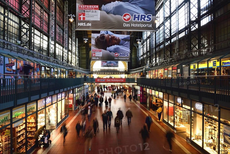 Europe, Germany, Hamburg, City, Central Station, Wandelhalle, Hamburg, Hamburg, Federal Republic of Germany, Europe