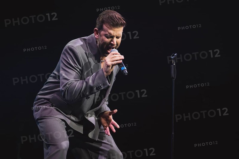 Jay Khan at the Schlagernacht des Jahres live on Das Original Tour in the Berlin Uber Arena on 16 November 2024