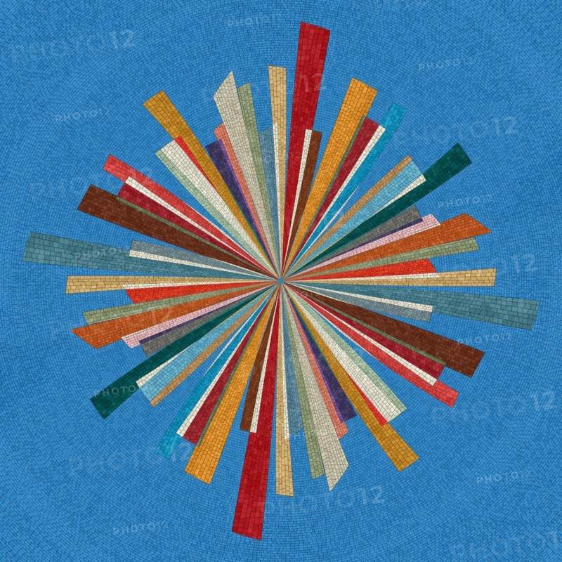 Abstract background mosaic in colors, vector illustration