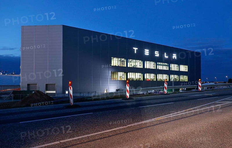 Battery factory of the Tesla plant, Grünheide, 13.01.2023