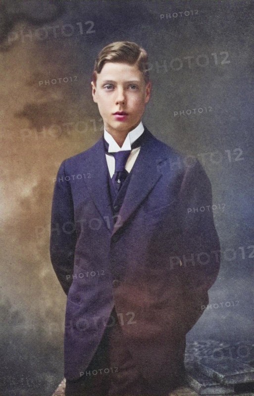 Prince Edward 1894 to 1972 King of England Full name Edward Albert Christian George Andrew Patrick David, HRH Prince Edward 1894 to 1972 King of England Full name Edward Albert Christian George Andrew Patrick David From the book The Year 1912 illustrated published London 1913, Historic, digitally restored reproduction from a 19th century original, Record date not stated