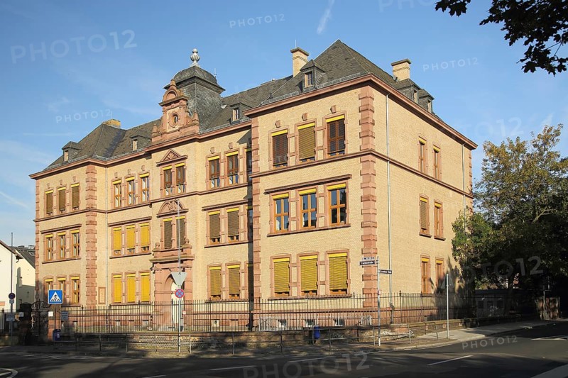 Neo-Renaissance Robert Koch School, Höchst, Main, Frankfurt, Hesse, Germany, Europe