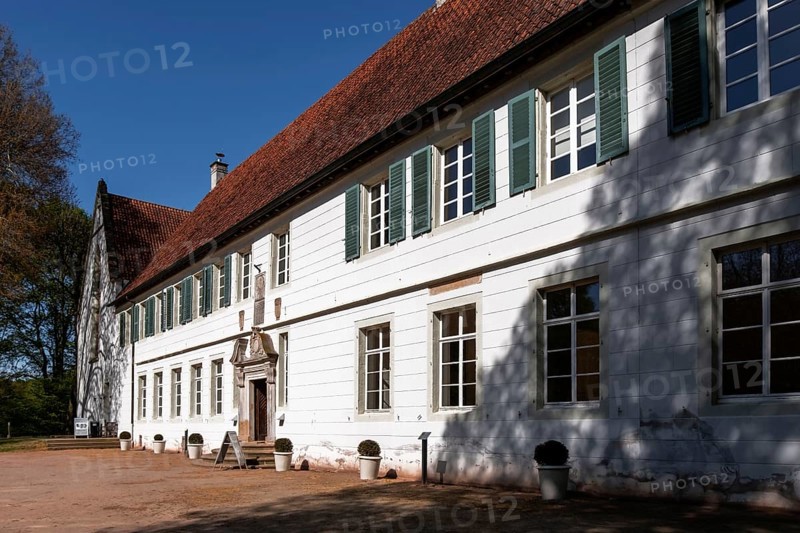 Bentlage Monastery, Rheine, Münsterland, North Rhine-Westphalia, Germany, Europe