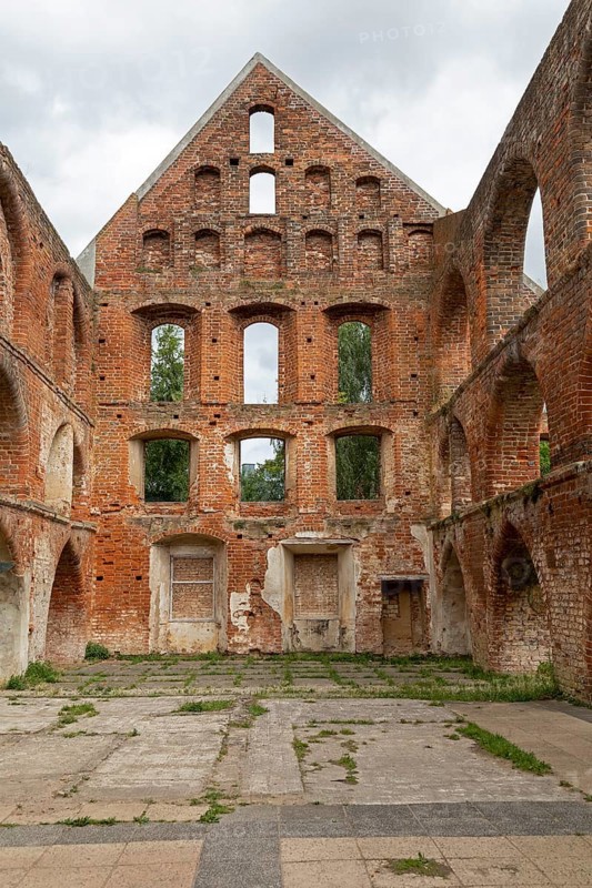 Monastery ruins, Bad Doberan, Mecklenburg-Western Pomerania, Germany, Europe