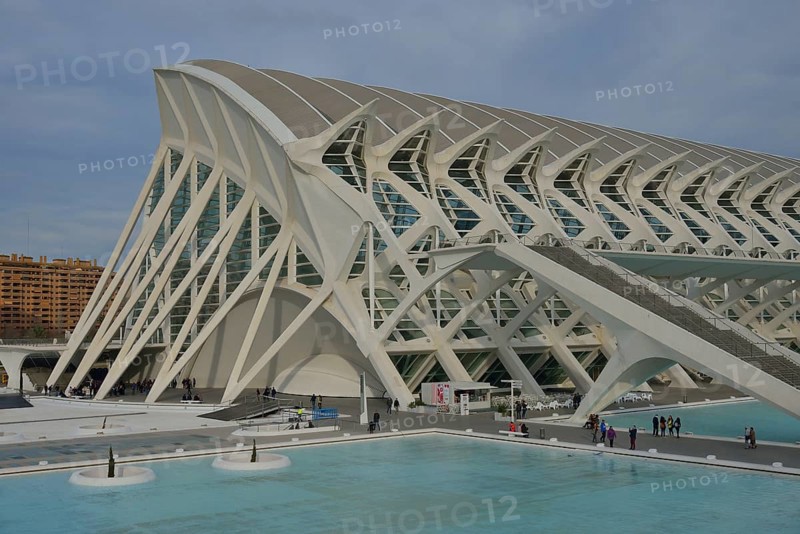 Museo de las Ciencias, Ciudad de las Artes y las Ciencias, city of arts and sciences, Valencia, Spain, Europe