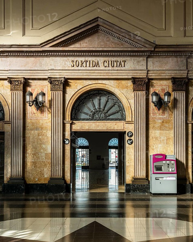 Estacio de Franca, terminus in Ciutat Vella, Barcelona, Spain, Europe