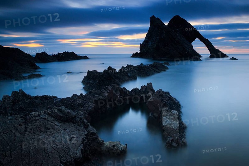 Bow Fiddle Rock, Scotland, Great Britain