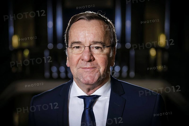Boris Pistorius (SPD), Federal Minister of Defence, poses for a photo at the Ministry of Defence. Berlin, 13.02.2024