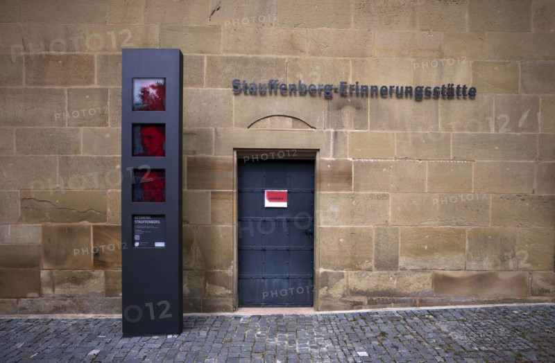 Stauffenberg memorial, memorial, memorial in memory of Claus Schenk Graf von Stauffenberg for his assassination attempt against Adolf Hitler, Württemberg State Museum, Stuttgart, Baden-Württemberg, Germany, Europe