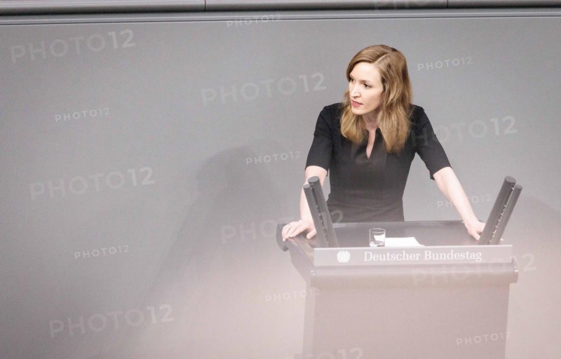 Ottilie Klein (CDU), recorded during a speech on the euro balance sheet in the German Bundestag in Berlin, 22.02.2024.Berlin, 11.04.2024