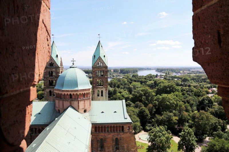 Panorama of Speyer, Rhineland-Palatinate