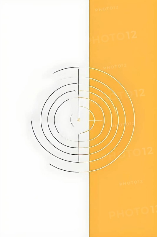 Abstract wallpaper illustration symbolizing finance and business, AI generated