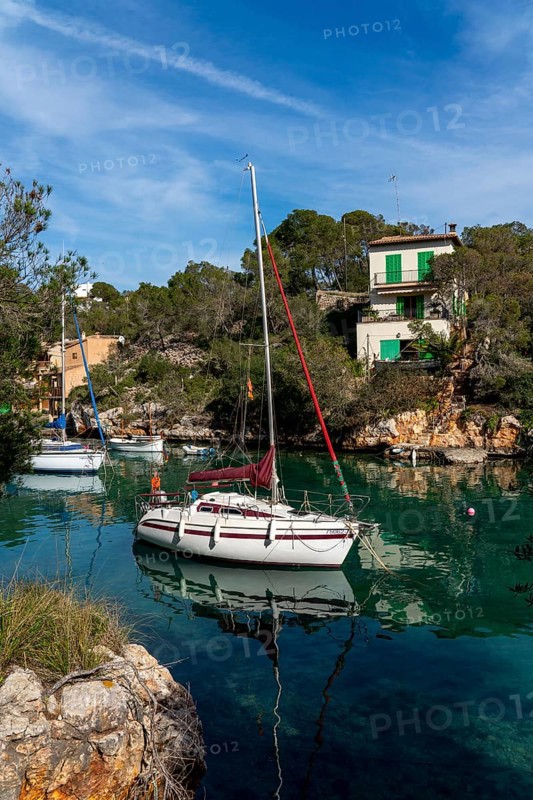 The fishing village of Cala Figuera, on the south-east coast, Majorca, Spain, Europe
